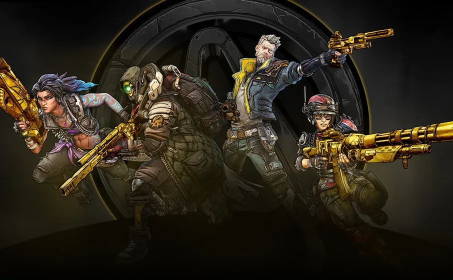 Borderlands 3 character weapons showcase